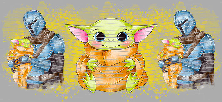 16oz Disney style-D-679